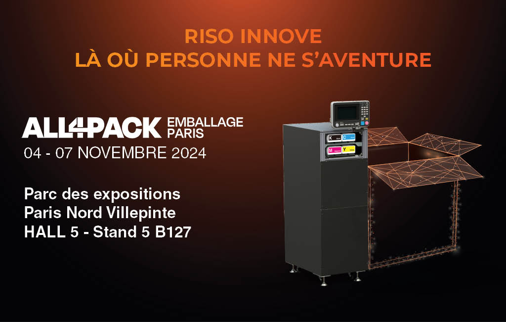 Solution Integlide de RISO sera au salon All4pack